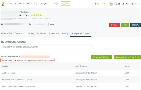 Check Status Definitions .